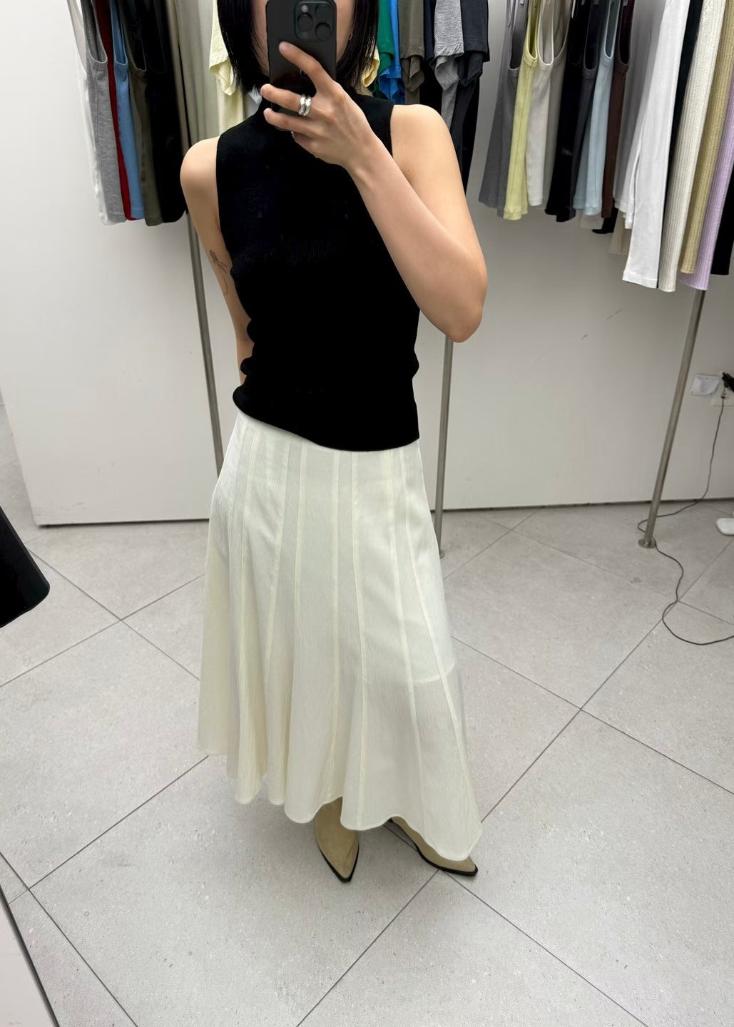 20260502 Tailoring Godet Skirt