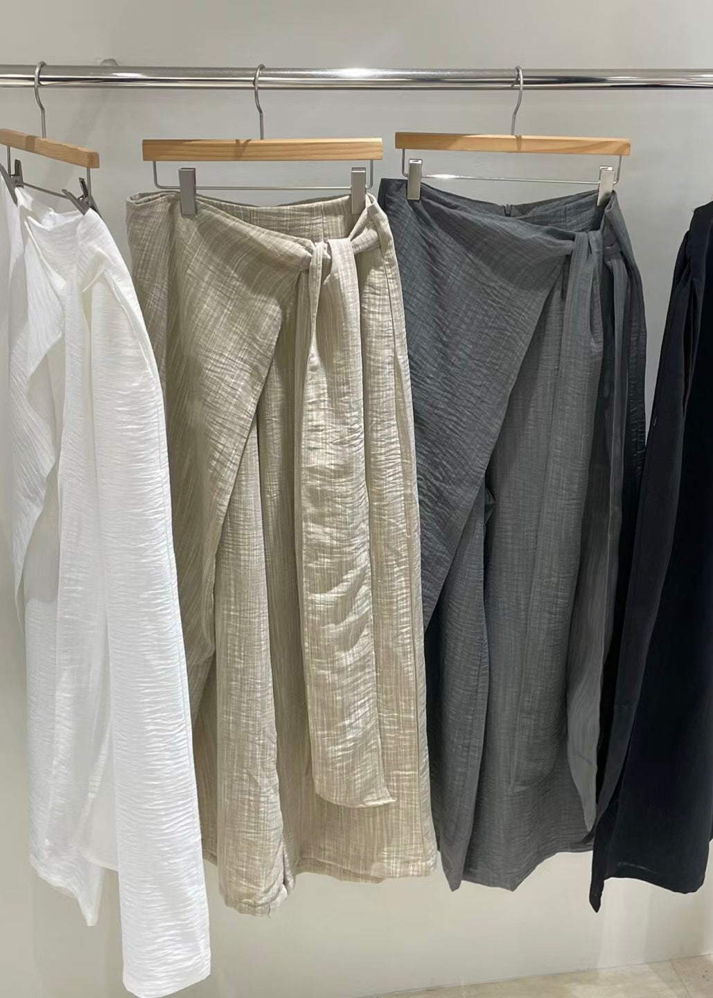 20260533 Linen Wrap Pants