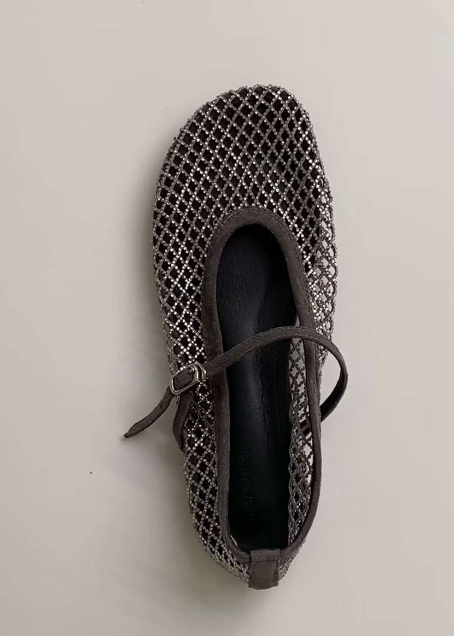 20260543 Bling Bling Mary Jane Flats