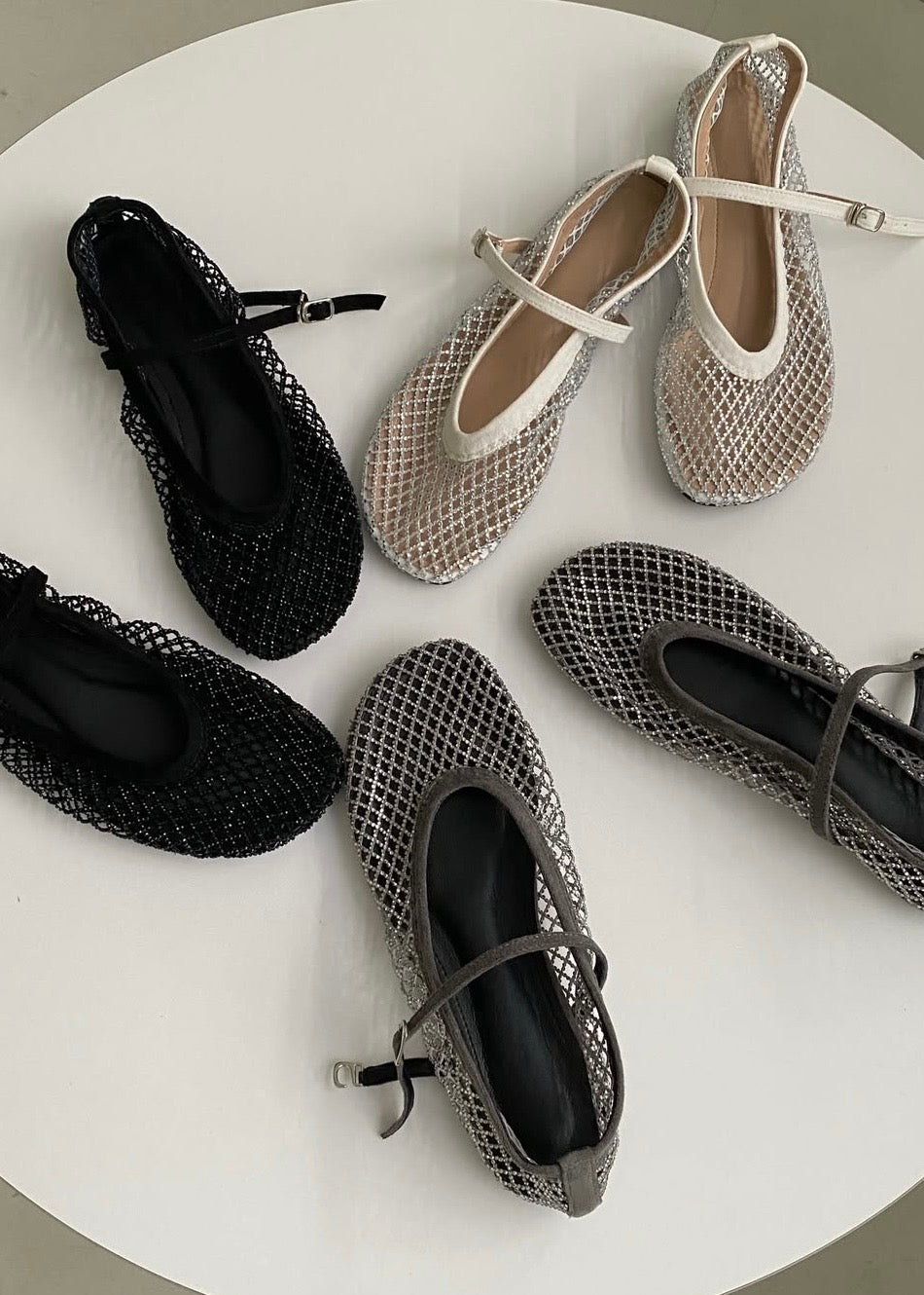 20260543 Bling Bling Mary Jane Flats