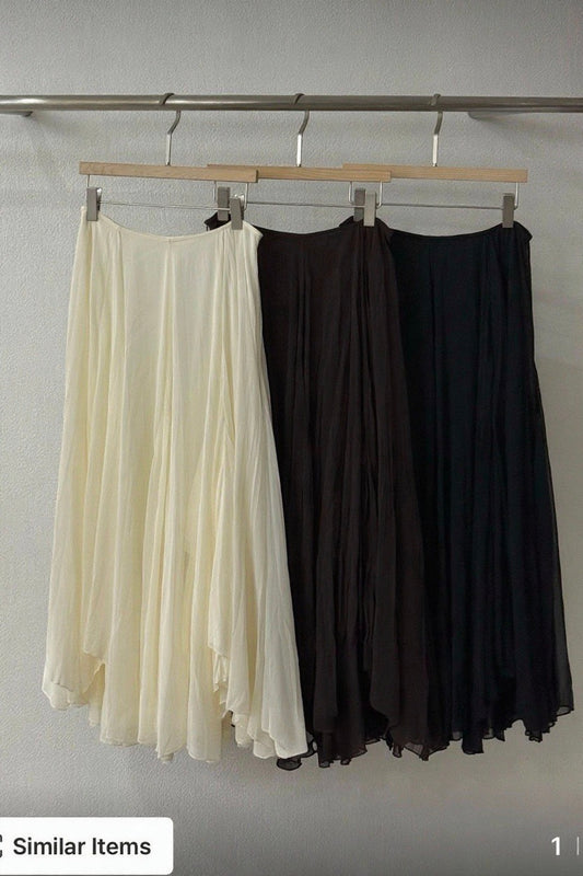 250938 Beatrice sheer layering skirt