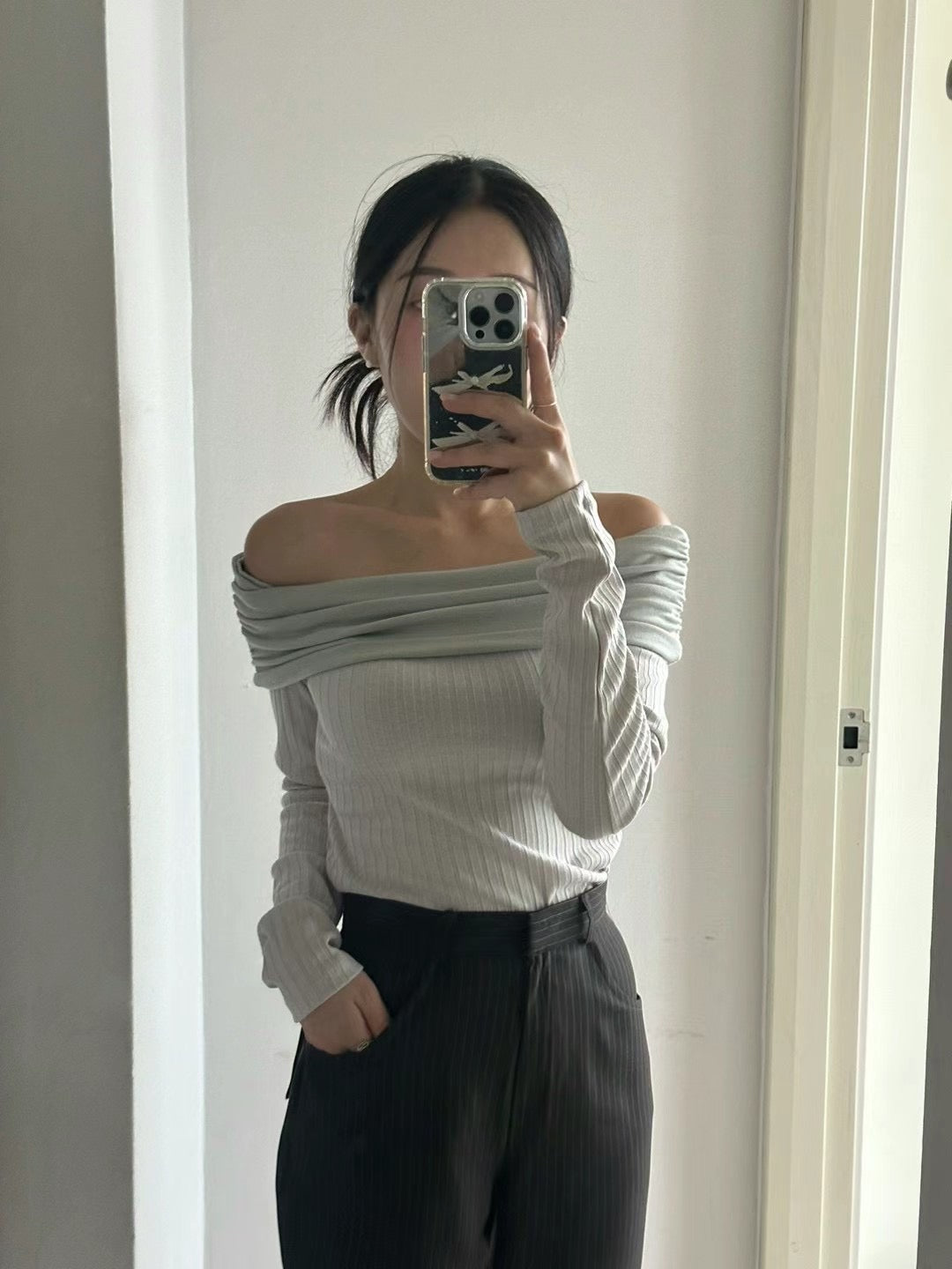0922 Charlotte Off Shoulder (PT1.SHOWROOM 有DISPLAY)