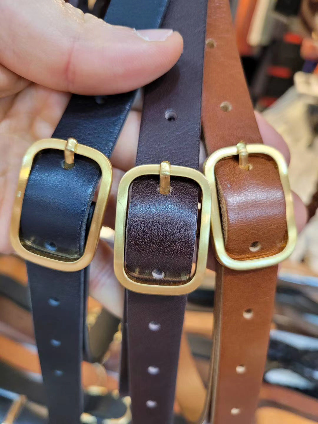 B06-Boxy Buckle Belt II