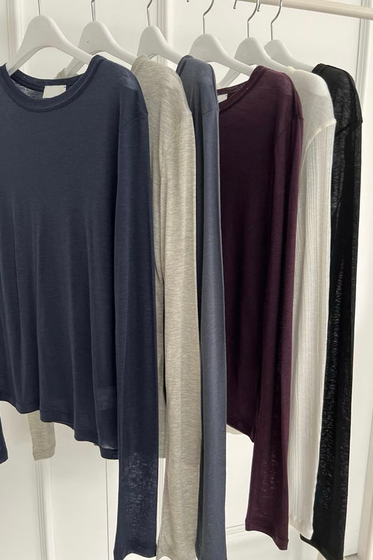 250927 Basic see through long sleeves