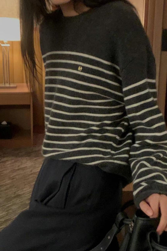 1015 French Striped Knitwear (*SHOWROOM 有DISPLAY)