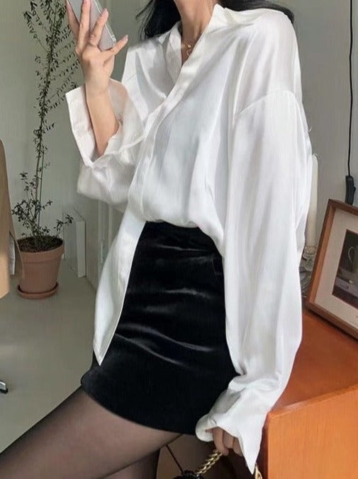 SH05 - Classy Silky Shirt