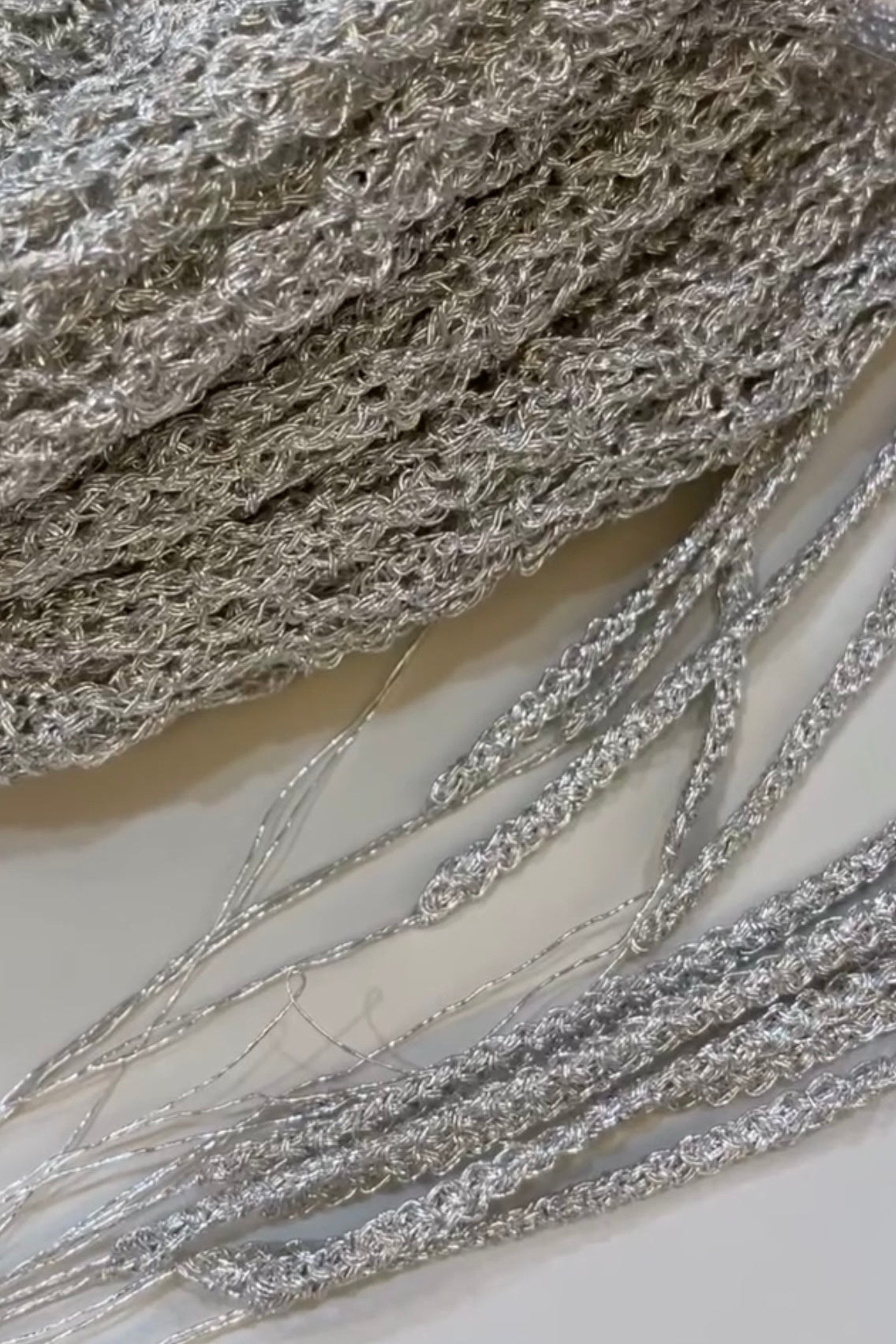 A0405 Korean Designer Brand - Mededeling Handmade Crochet Bag