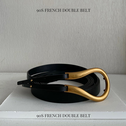 B13 - 90s French Double Belt