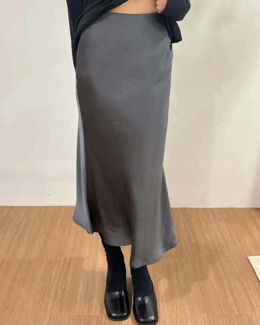 Monica Satin Skirt - New Color!