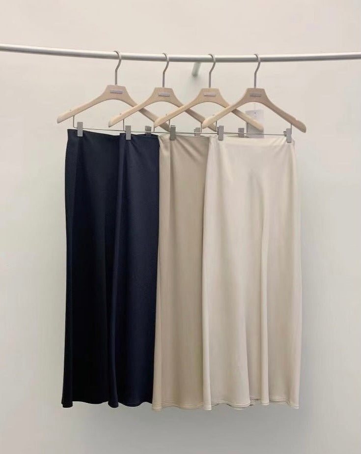 SS06(S) - Susana Satin Skirt (Summer Version)
